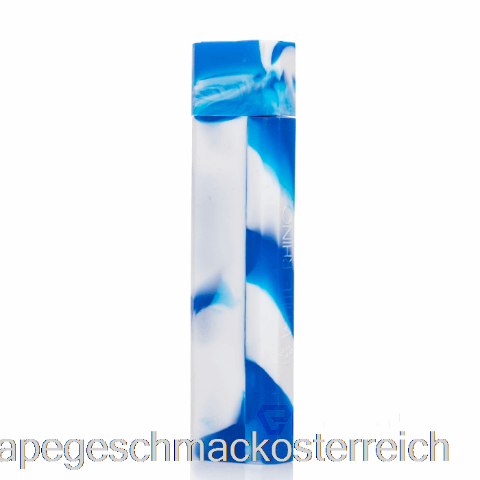 White Rhino Silicone Dab Out [Pyrex] Blue White Vape Geschmack